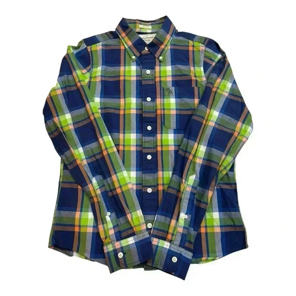 Abercrombie & Fitch Long Sleeve Button Down Oxford Shirt Size M - Picture 1 of 5